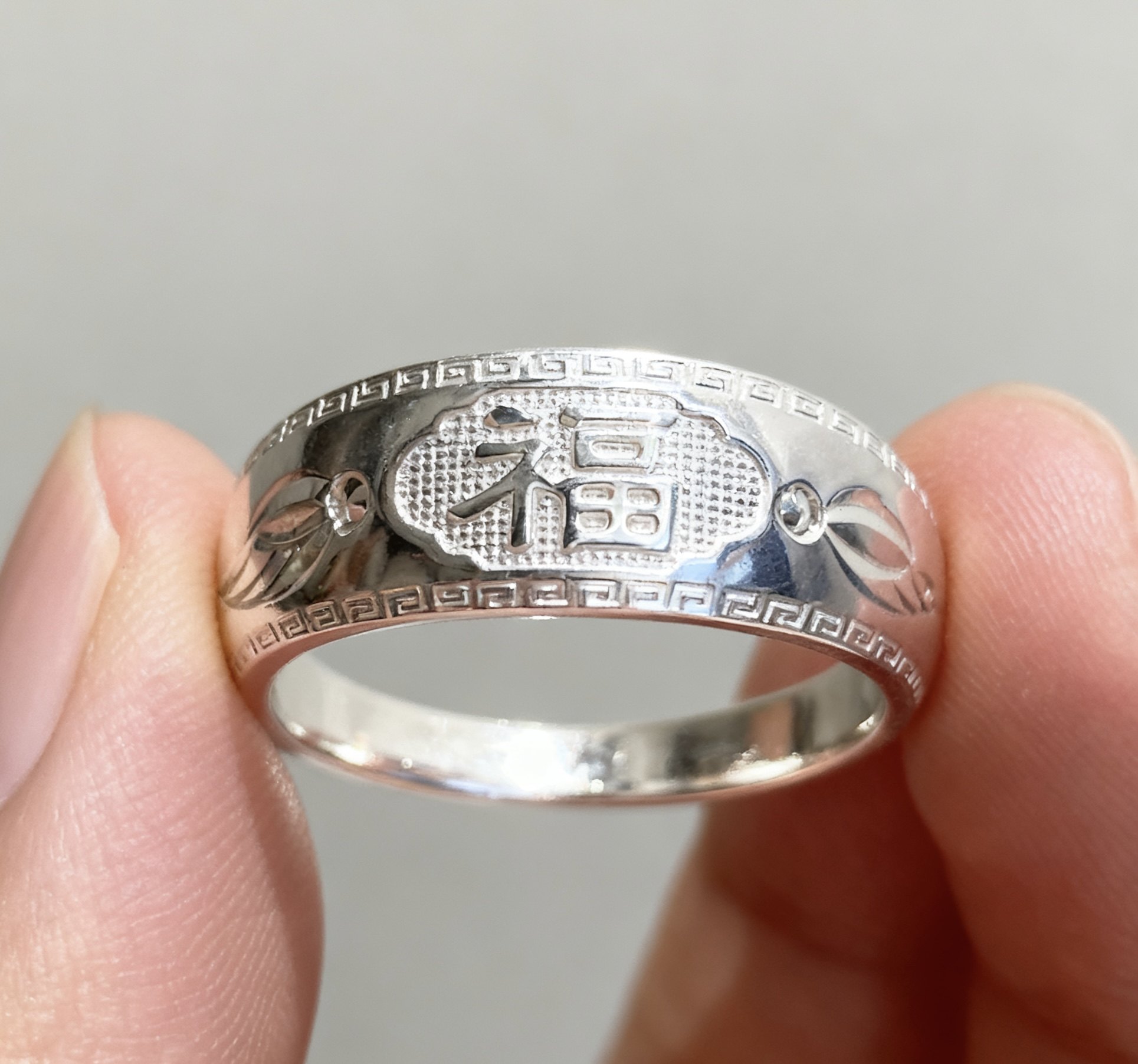 足银戒指99纯银戒指开口可调节福字戒单身食指中指指环送长辈,饰品/流行首饰/时尚饰品新,银饰戒指,淘宝优惠券,粉丝福利购,淘宝优惠卷