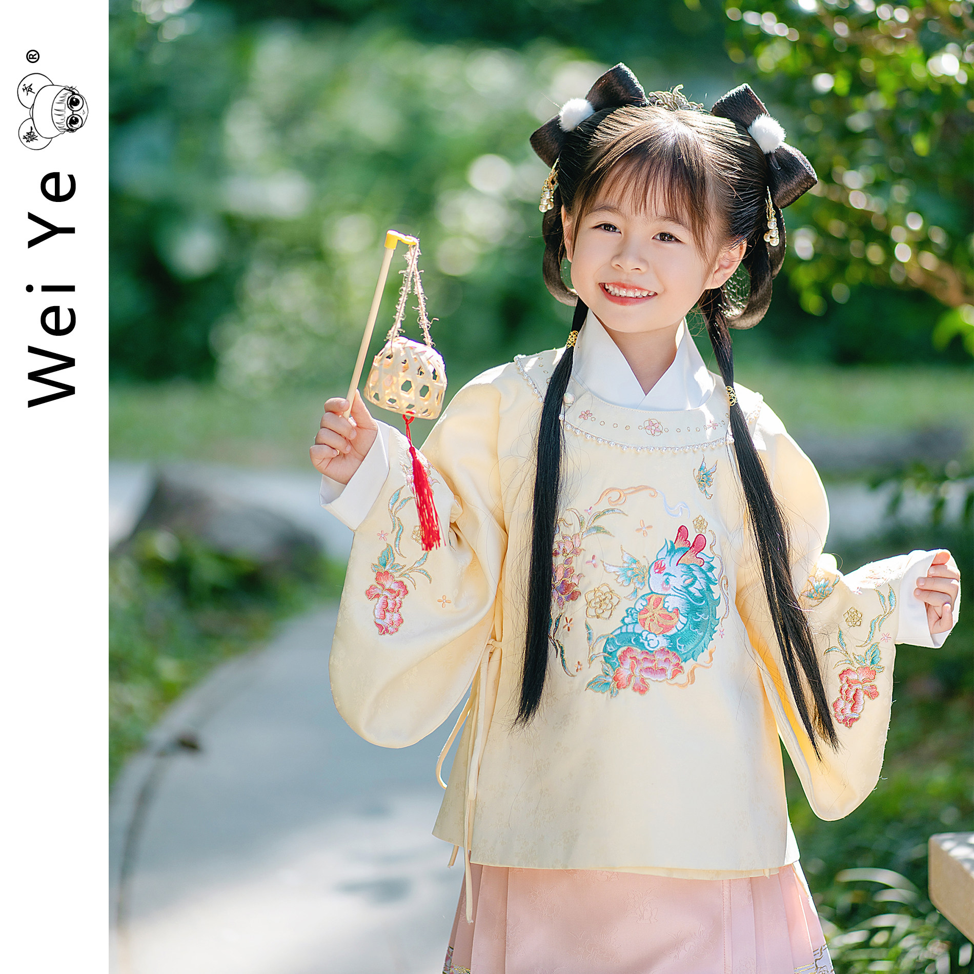 薇爷原创【萌龙贺岁】女童宝宝秋冬中式重工金丝刺绣明制古风拜年,童装/婴儿装/亲子装,汉服,淘宝优惠券,粉丝福利购,淘宝优惠卷