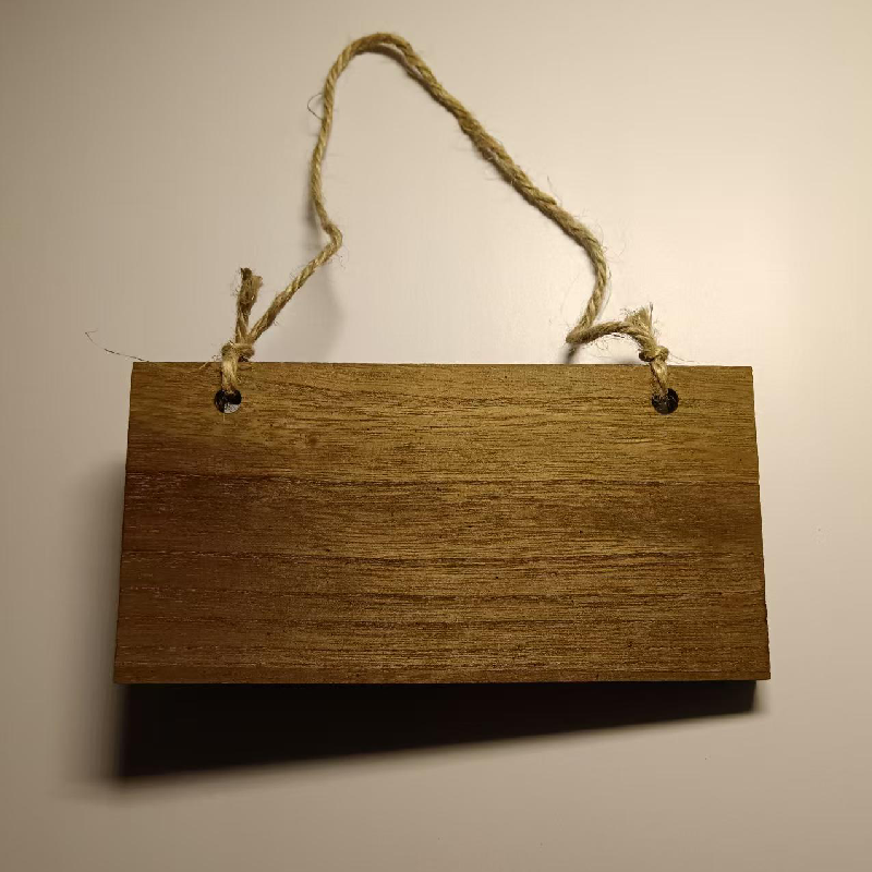 仿古田园户外防腐木小木牌植树节挂牌吊牌插牌树木认养牌