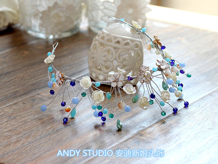 Accessoire coiffure en perlé - Ref 1201769 Image 4