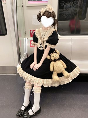 纯色lolita可爱doll感