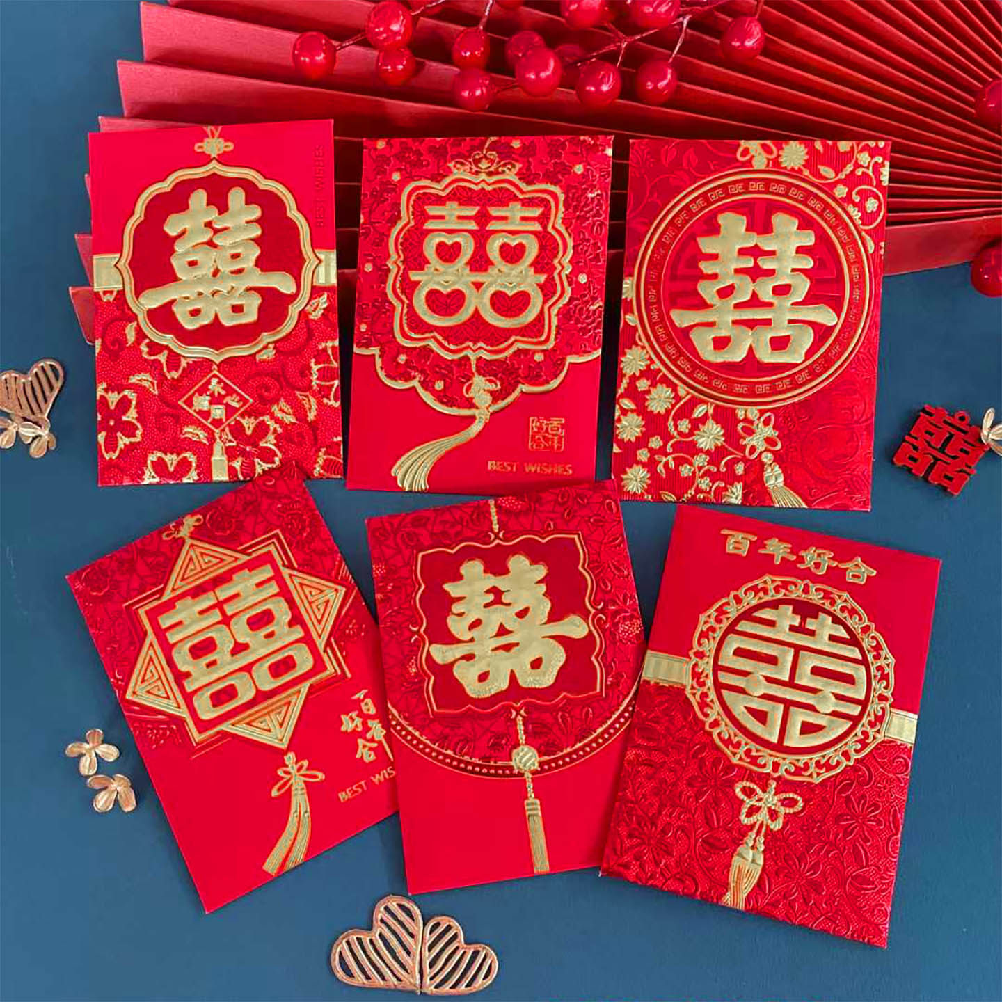 结婚专用红包大吉大利利是红封包图片