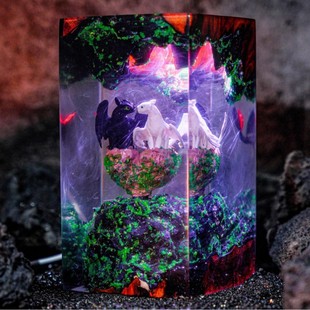 驯龙高手黑飞龙翼龙龙白龙夜煞和白煞小夜灯床头灯氛围灯摆件礼物