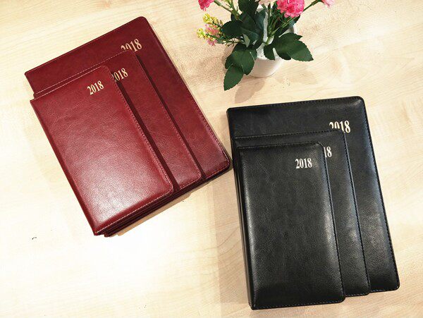 清仓博文2018日程本A5工作效率手册一天一页B5年历本带日期笔记本