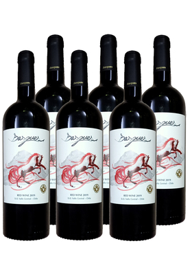 巴诗歌半甜葡萄酒 智利原瓶原装进口红酒 少女士酒赤霞珠Basques