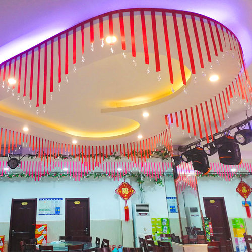 新年装饰品水晶丝带吊饰商场珠宝店面黄金店春节创意美陈活动布置 - 封面