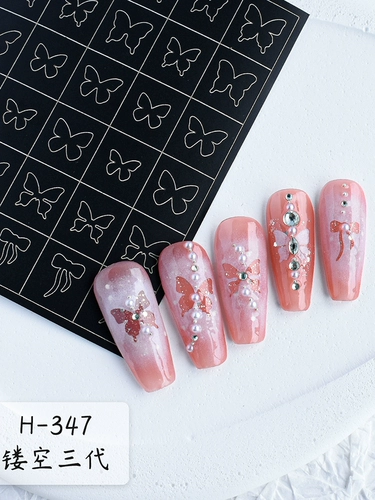 Наклейки для ногтей, накладные ногти для ногтей, украшение для ногтей, аксессуар, новая коллекция, популярно в интернете