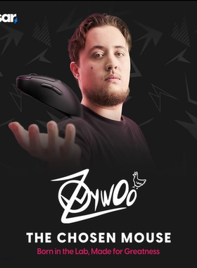 【ZywOo载物 联名】X Pulsar派世联名The Chosen 无线鼠标 8khz