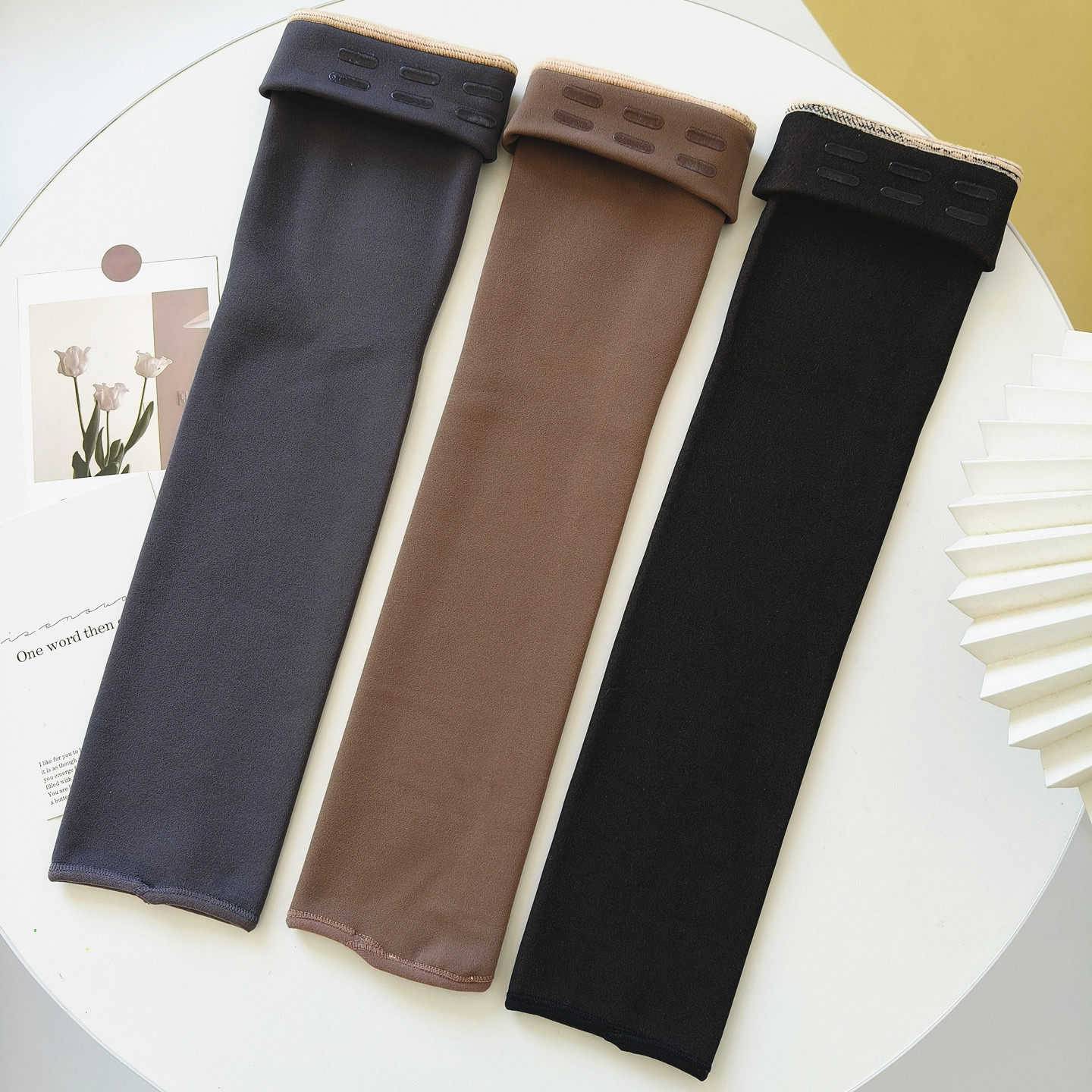 九分透肤长筒袜女秋冬加绒加厚保暖护膝腿套防滑假透肉过膝大腿袜,女士内衣/男士内衣/家居服,长筒袜,淘宝优惠券,粉丝福利购,淘宝优惠卷