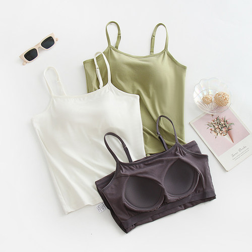 小吊带背心女内搭夏薄款打底上衣