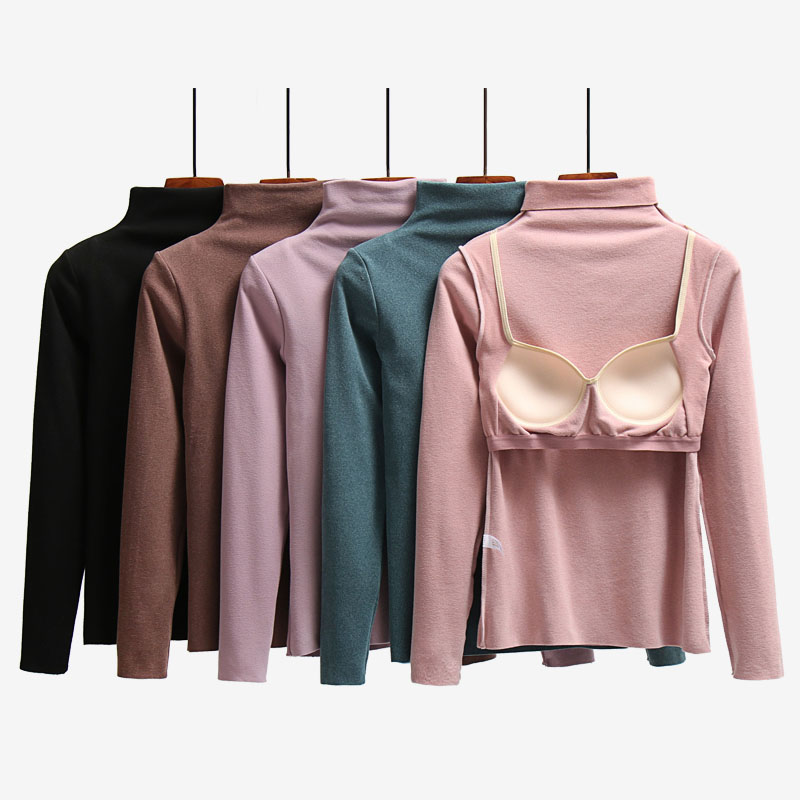 保暖内衣女秋冬季自发