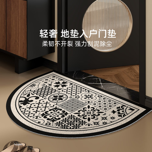 中古风丝圈入户门垫除尘蹭土