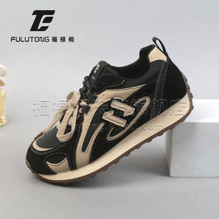 福禄桐休闲女鞋2025年秋冬季新款时尚潮搭女士休闲鞋轻便舒适潮鞋