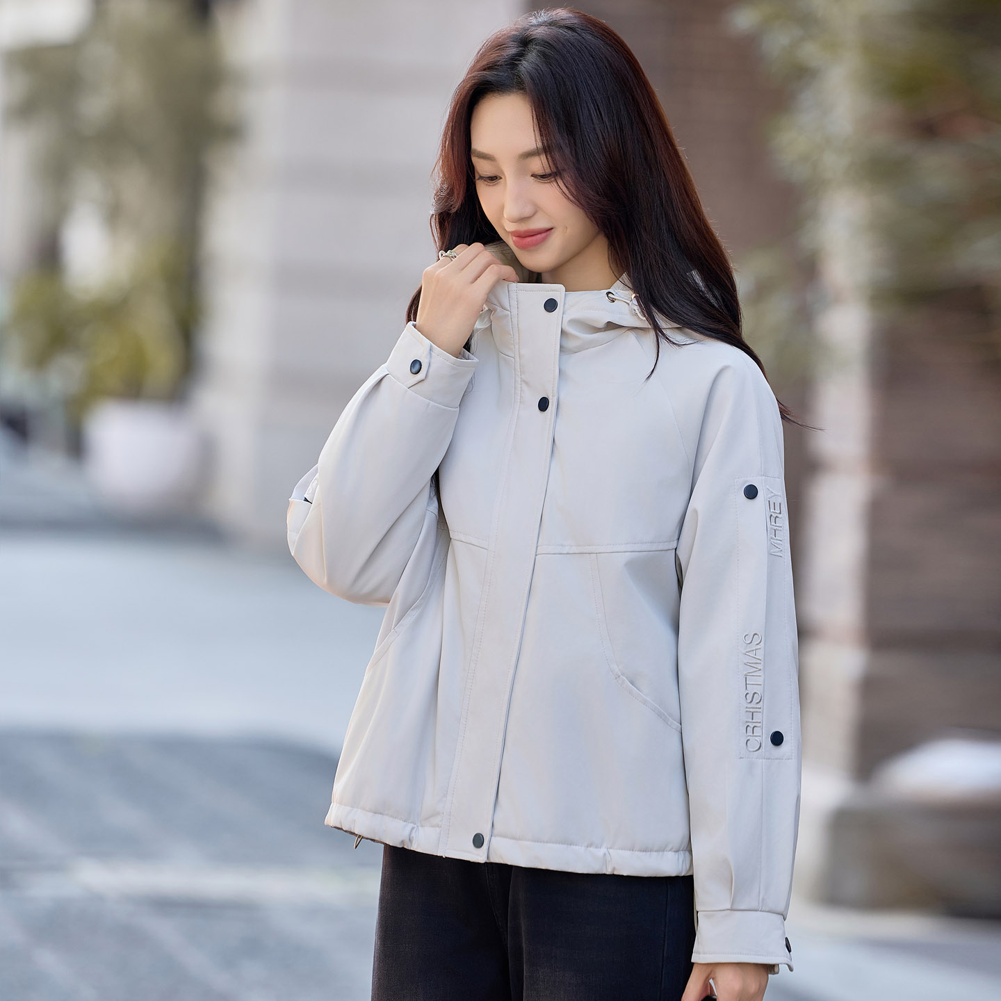 加厚棉袄工装棉衣外套女