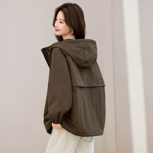 加绒棉服女短款宽松加厚派克棉衣