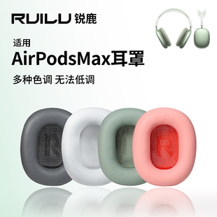 锐鹿适用苹果耳罩AirPods 耳机保护套airpods2无线蓝牙耳机柔软磁吸耳机罩 Max耳机套新款 AirpodsMax2代头戴式
