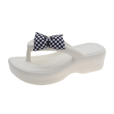 中跟的增高人字拖，你喜欢吗