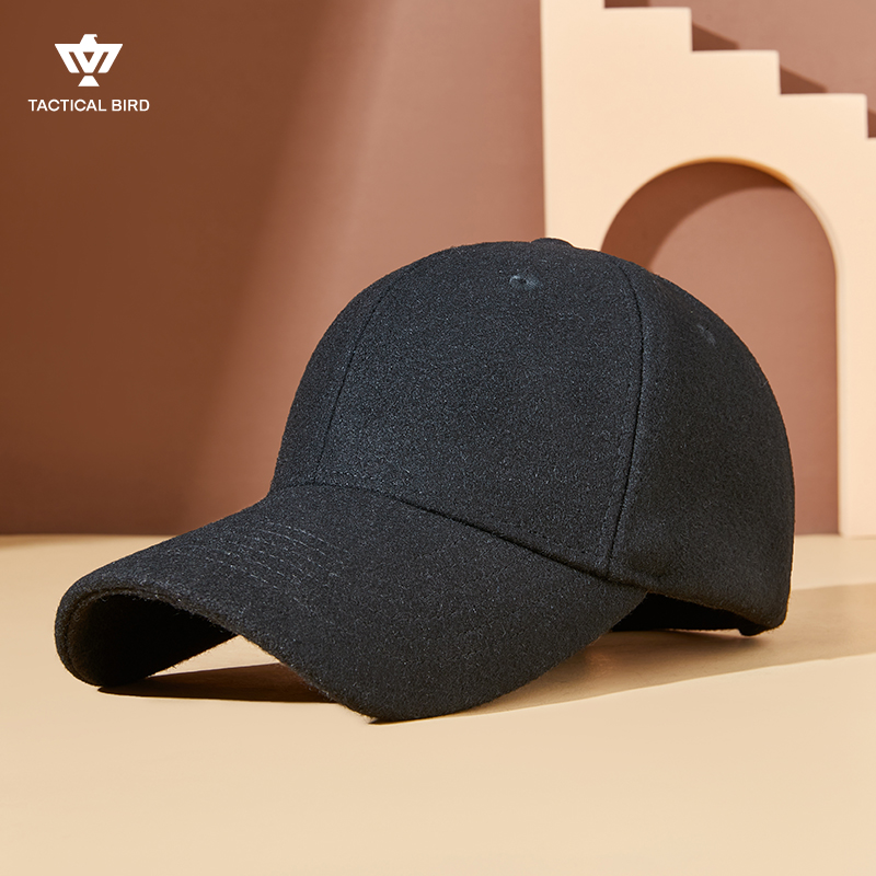 战术(羊绒)鸭舌帽男小脸棒球帽