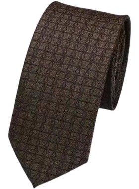 新款雷克萨斯男士领带LKSS 浅蓝色女士丝巾4S店工作服 咖啡色配饰