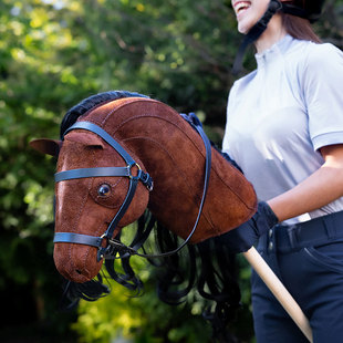 竹马Hobby Horse/狗头面具/斜挎包/校车挎包-手工皮具图纸