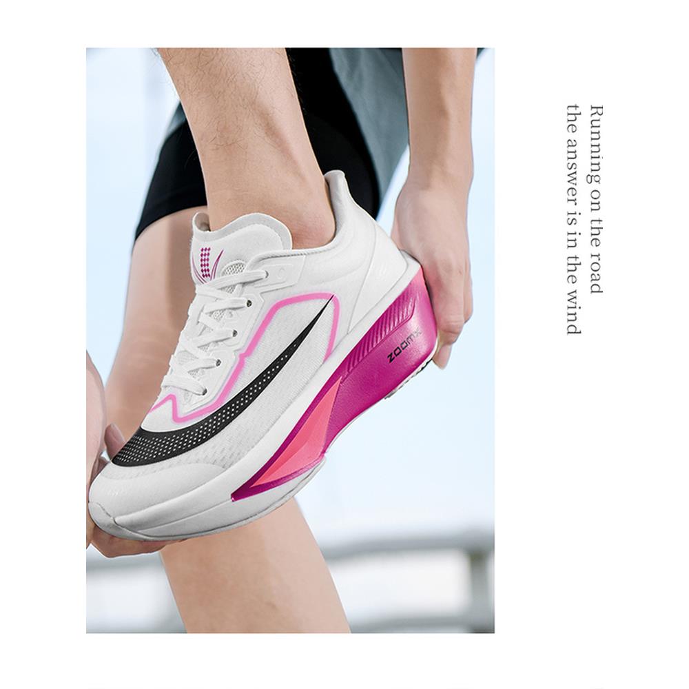 阿尔法3代儿童跑步鞋轻便小码气垫运动鞋男女厚底马拉松碳板跑鞋