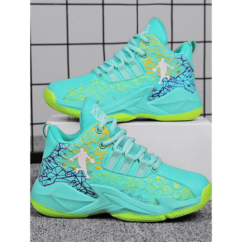 男生运动篮球鞋青少年学生中大童运动鞋实战街头潮流男女情侣男鞋