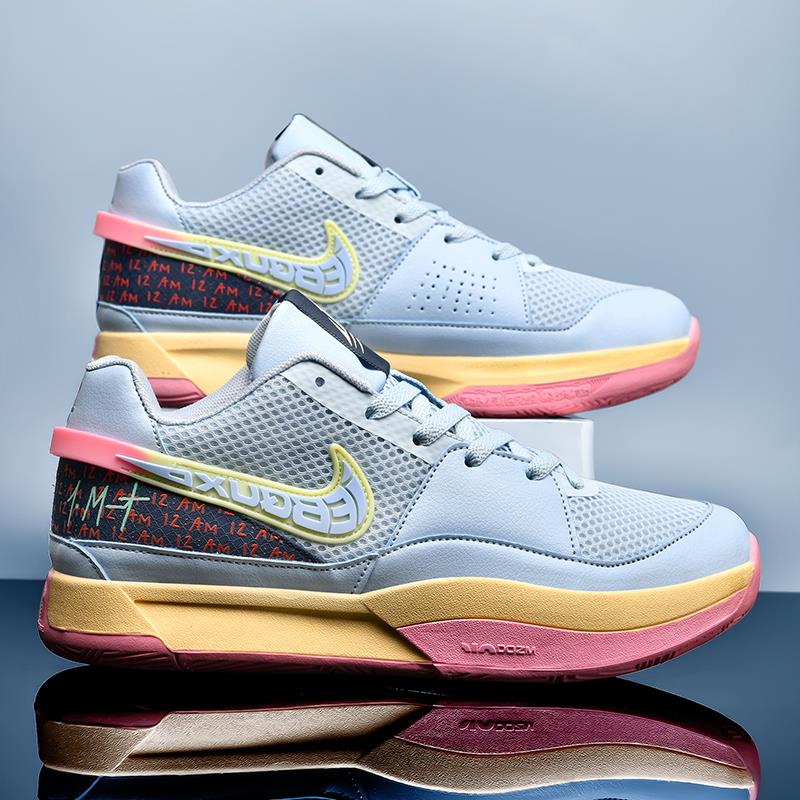 篮球鞋莫兰特一代杜兰特KD15青少年专业实战训练球鞋防滑耐磨响声