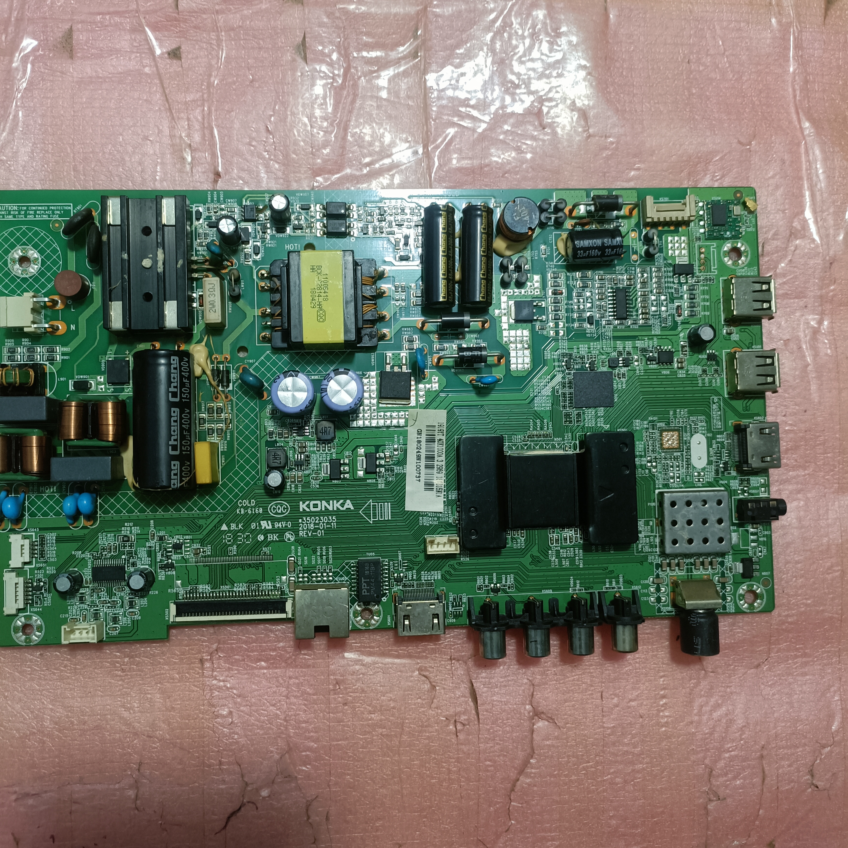 原装康佳LED40K1000A主板35023035屏72001919YT