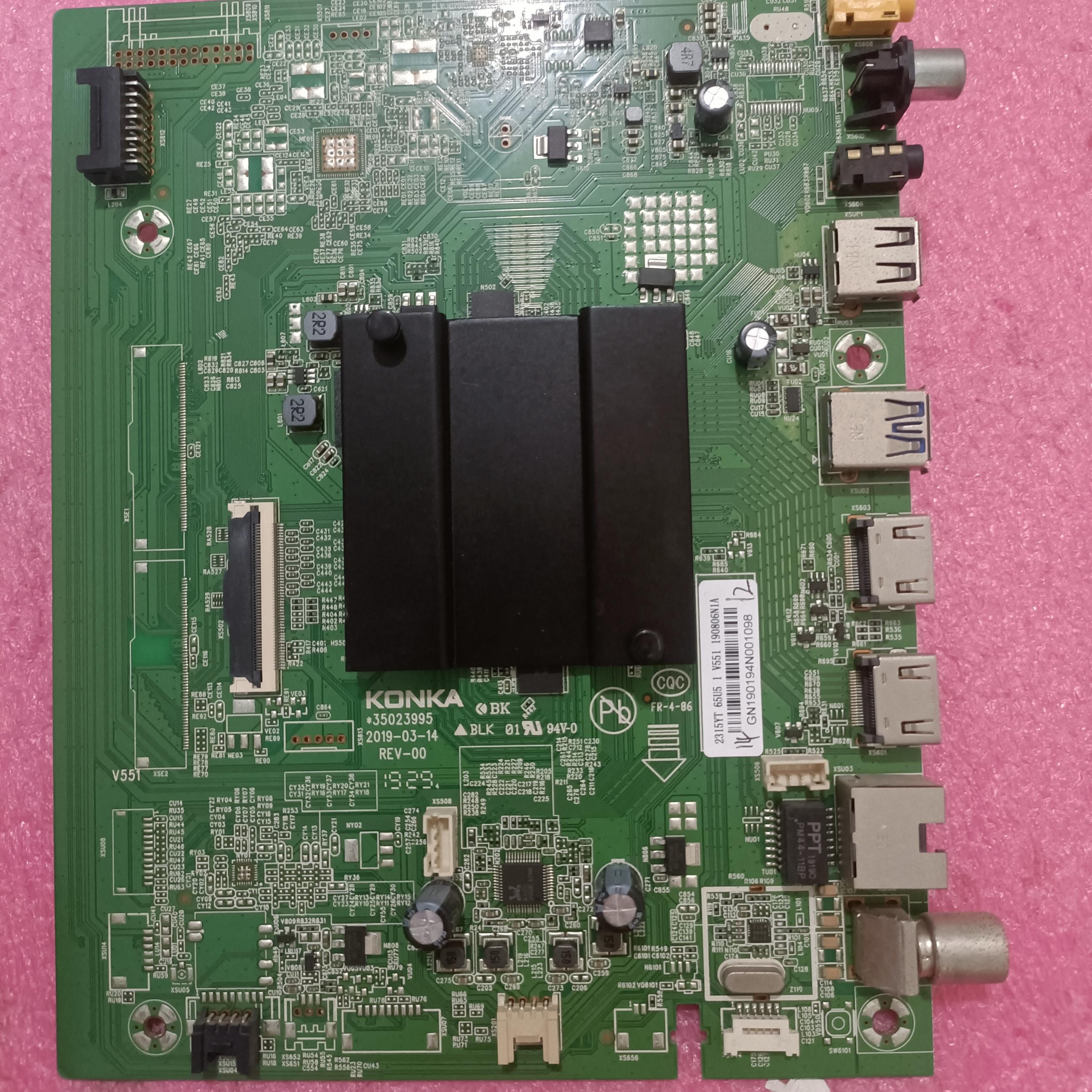 原装 康佳LED65U5主板35023995 配屏72002315YT/2697YT