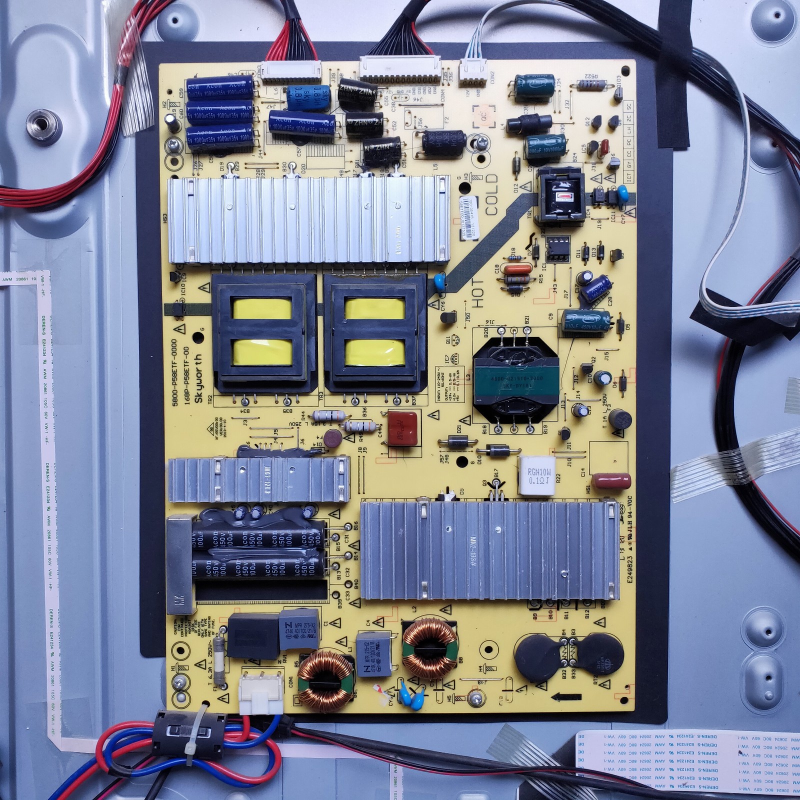 原装创维55E780U 58E780U电源板168P-P58ETF-00 5800-P58ETF-0000