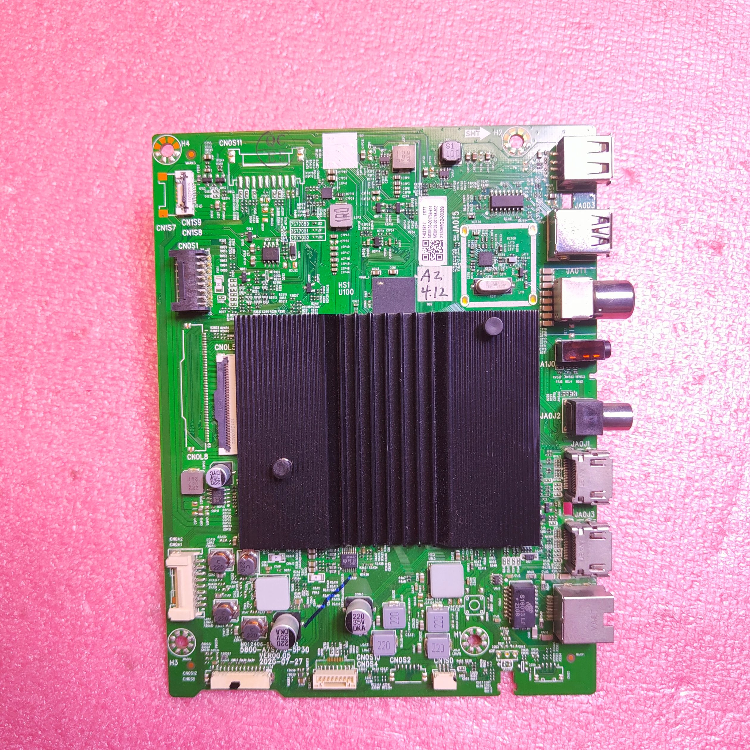 原装创维75G7J 75G71主板5800-A7S770-5P30屏RDL750WY BD0-207