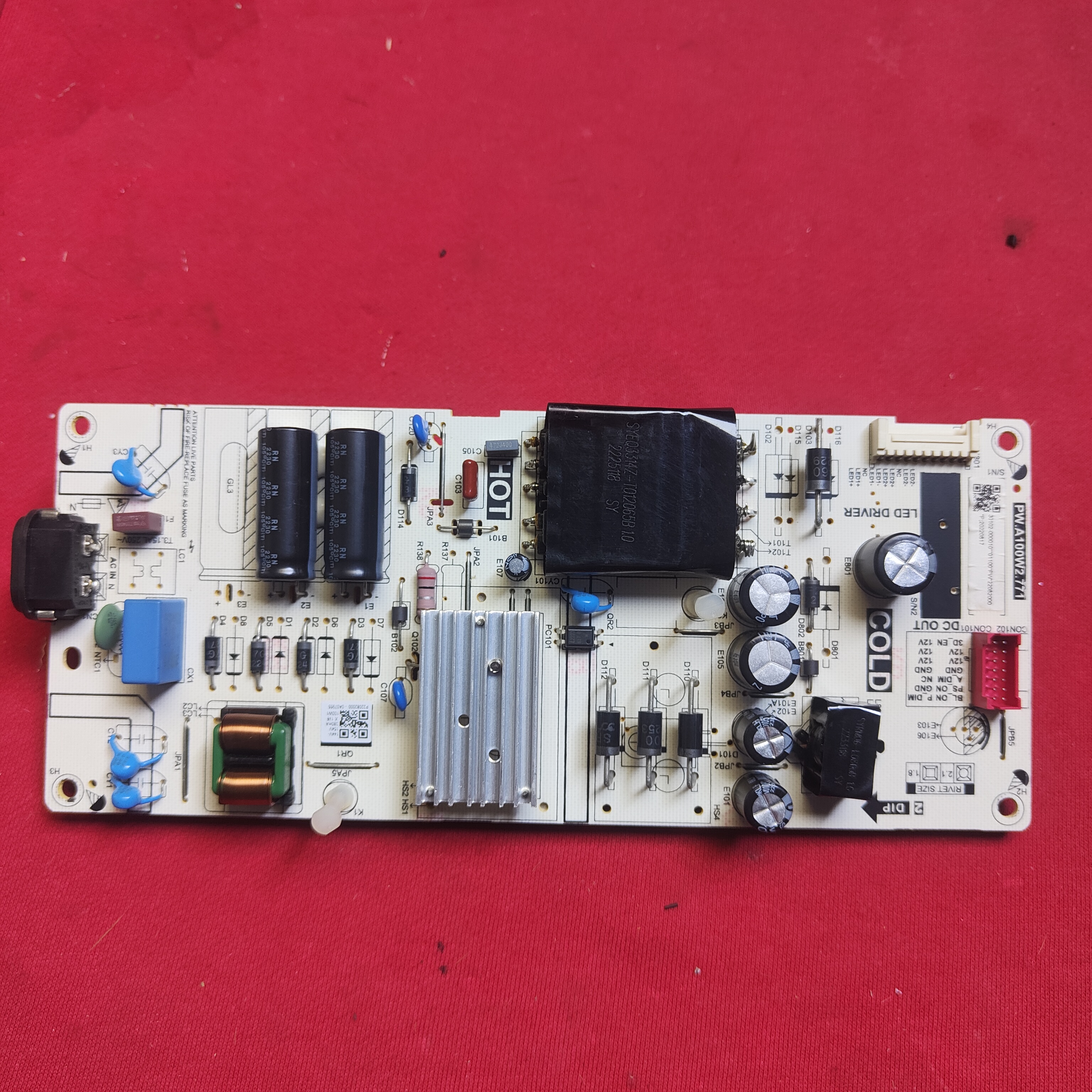 原装 TCL 55V6E 55S1 55V8F 雷鸟55F265C电源板PW.A100W2.771