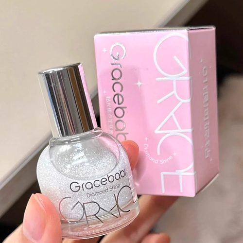 Gracebabi滚珠 高光液体脸部提亮爆闪粉珠光身体亮晶晶钻石光焦点