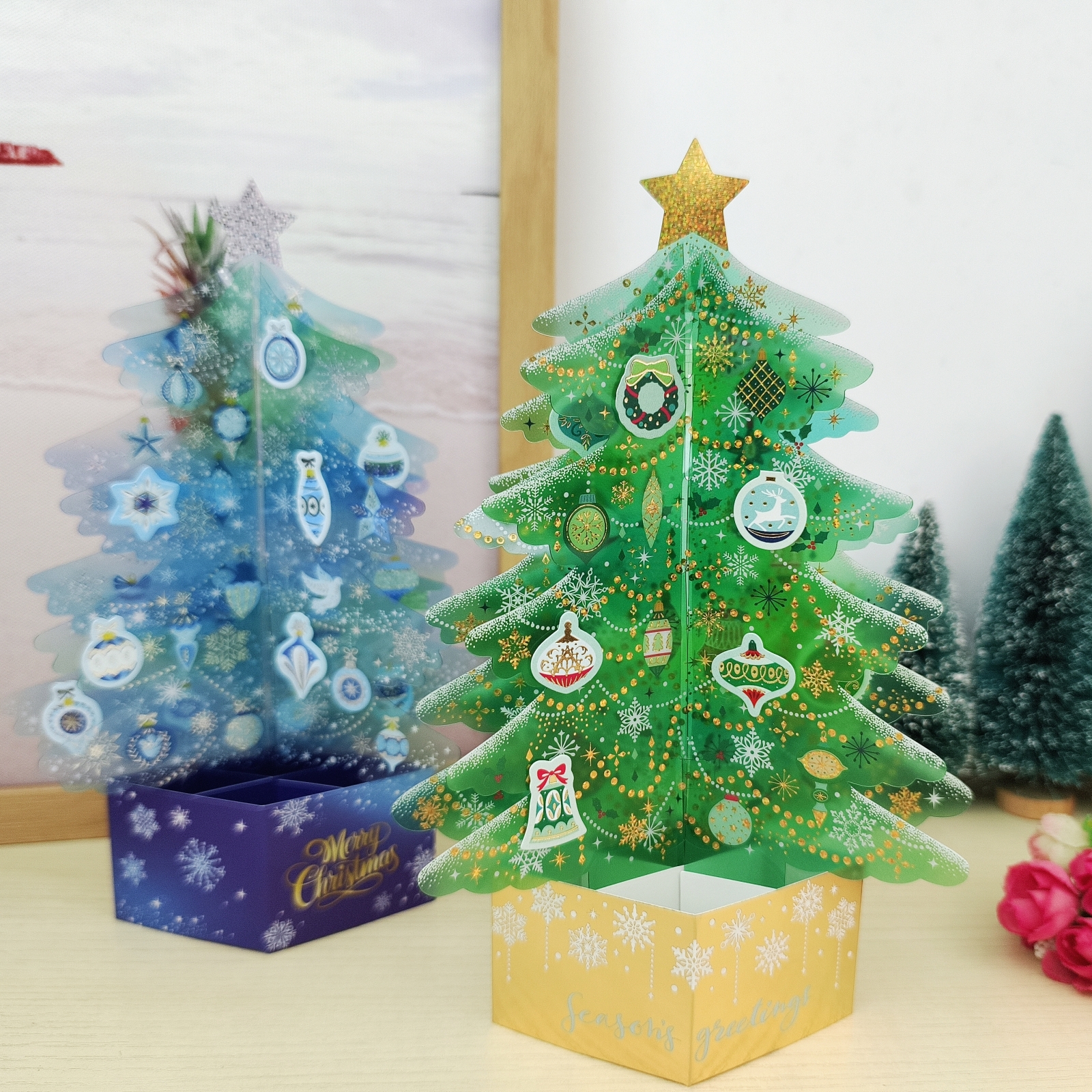 2025圣诞节PVC闪耀圣诞树