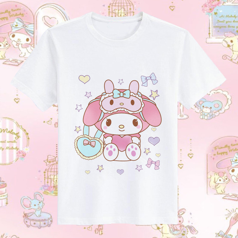 MyMelody短袖T恤美乐蒂男女童