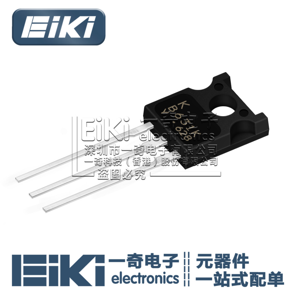 EiKiØKTB631K-Y TO126 PNP¾§Ìå¹Ü£¨µÍƵ¹¦ÂÊ·Å´óÆ÷£¬ÖÐËÙÇл»£©