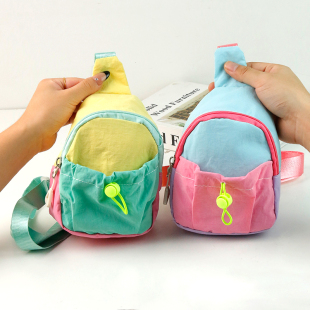 2025新款 幼儿园儿童包收纳男童宝宝外出收纳袋帅气女孩斜挎包 时尚