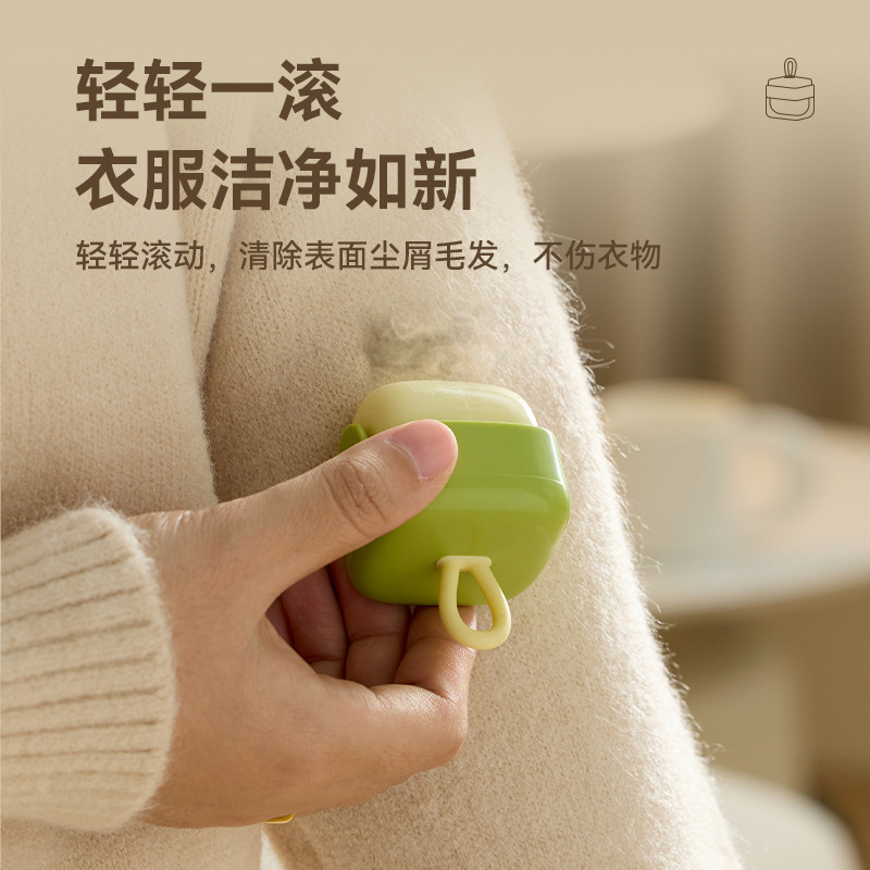 粘毛器滚筒可水洗家用便携强力衣物去毛黏毛器宠物灰尘清理除毛器