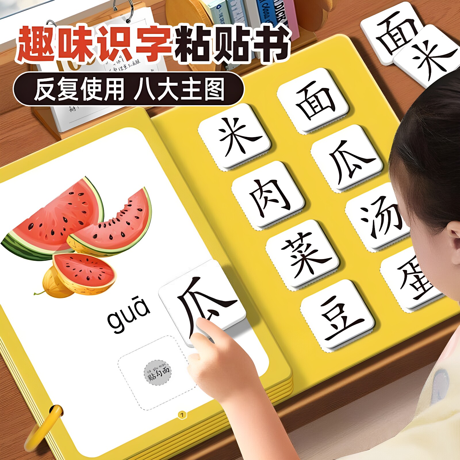 识字书幼儿童认字启蒙早教