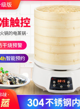 智能触屏快速电蒸锅家用