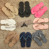 平底防滑夏季 巴西正品 沙滩多色 女鞋 细带经典 哈瓦那人字拖 slim