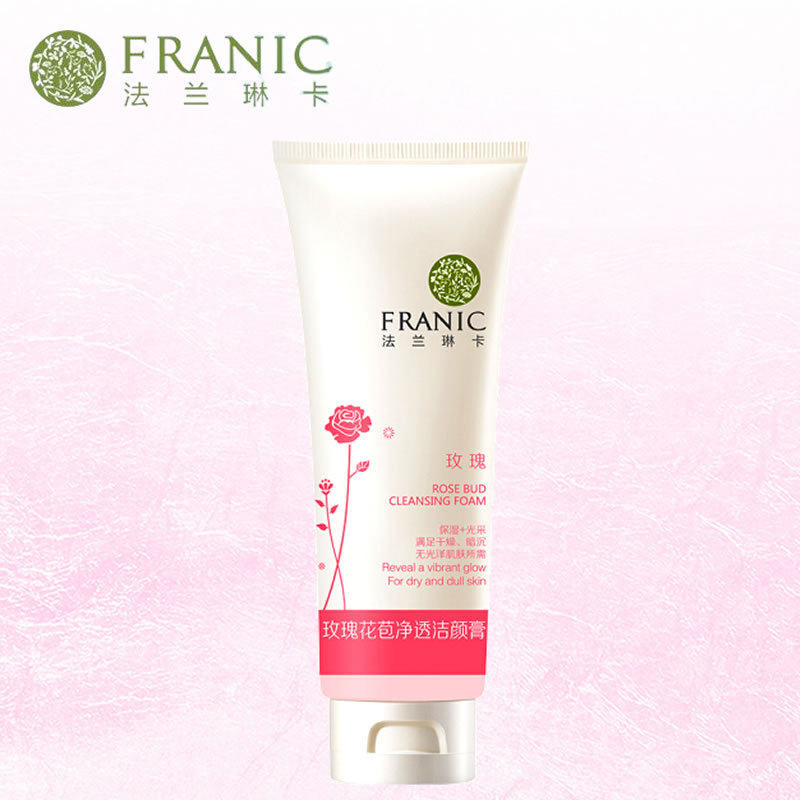 FRANIC法兰琳卡玫瑰花苞净透洁颜膏50g洁面膏洗面奶
