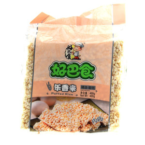 徽记 好巴食乐香米400g 休闲办公零食 米麦通食品