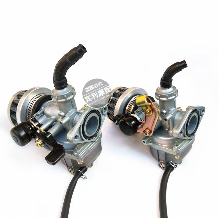 110-125CC越野摩托车配件小公牛沙滩车通用PZ19化油器空滤滤清器