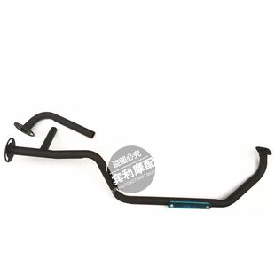 四轮摩托车配件 150CC无极变速GY6大公牛沙滩车双排气管前段管子