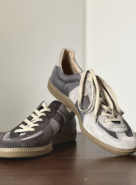 枯骨日系复古25SS夏季透气网面ROF德训鞋柔软透气男女休闲鞋