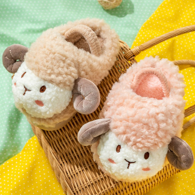 秋冬季新款儿童棉拖鞋可爱婴幼儿