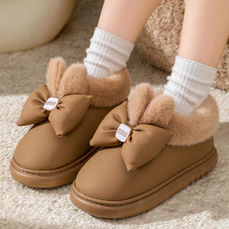 家居棉鞋可爱秋冬季保暖防水室内