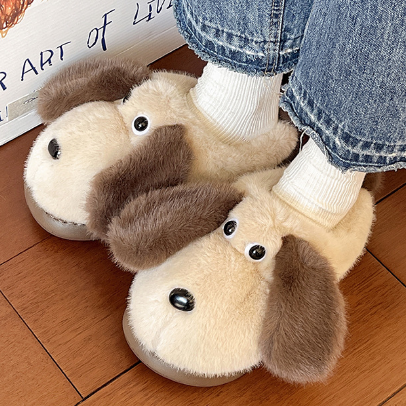 棉拖鞋女冬季家居室内毛绒鞋保暖