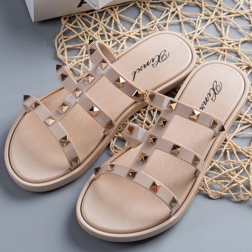 浴室洗澡铆钉拖鞋防滑休闲鞋百搭